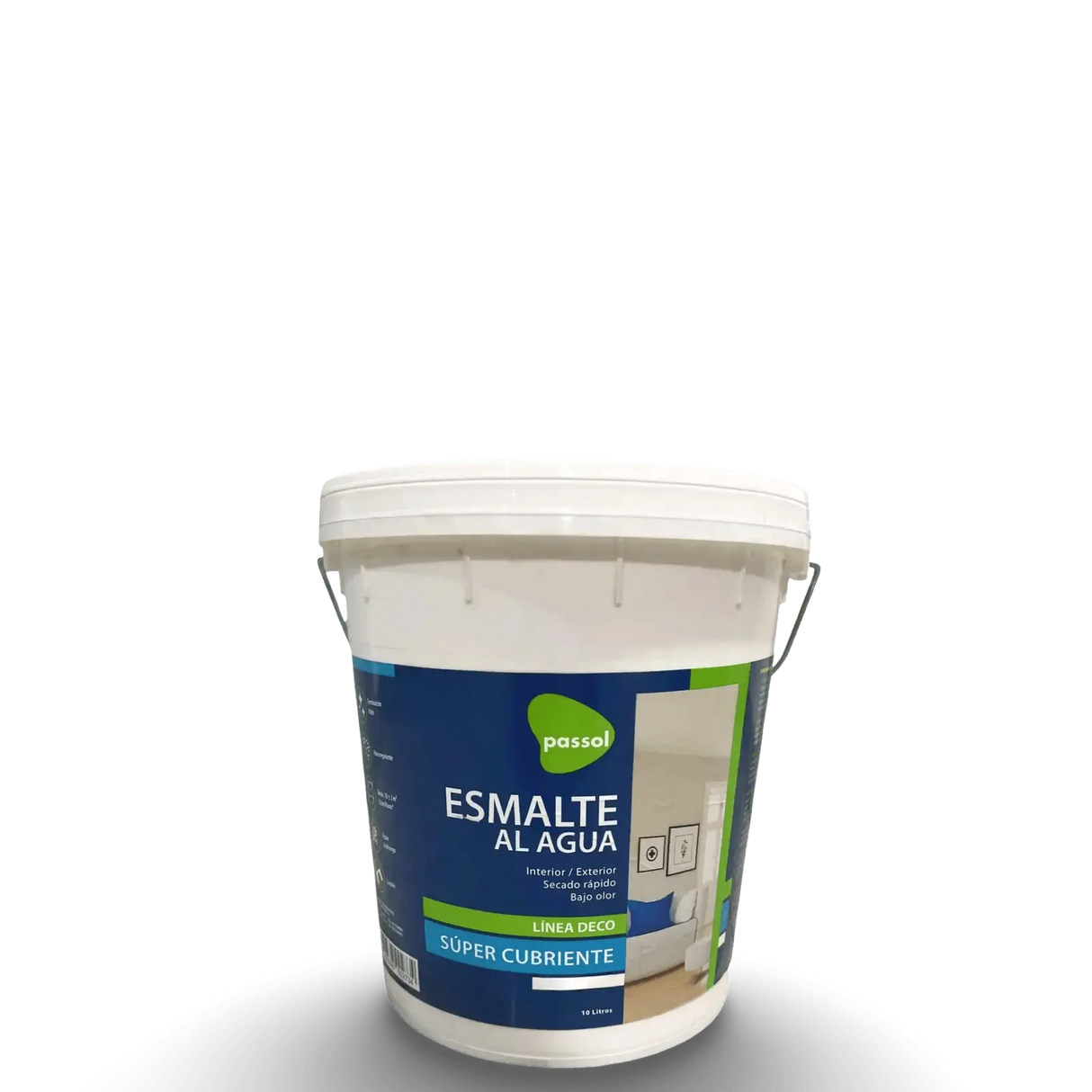 Esmalte al agua Deco Colores EmpacadosPersonalizado T2Tineta 4 GalonesPassol
