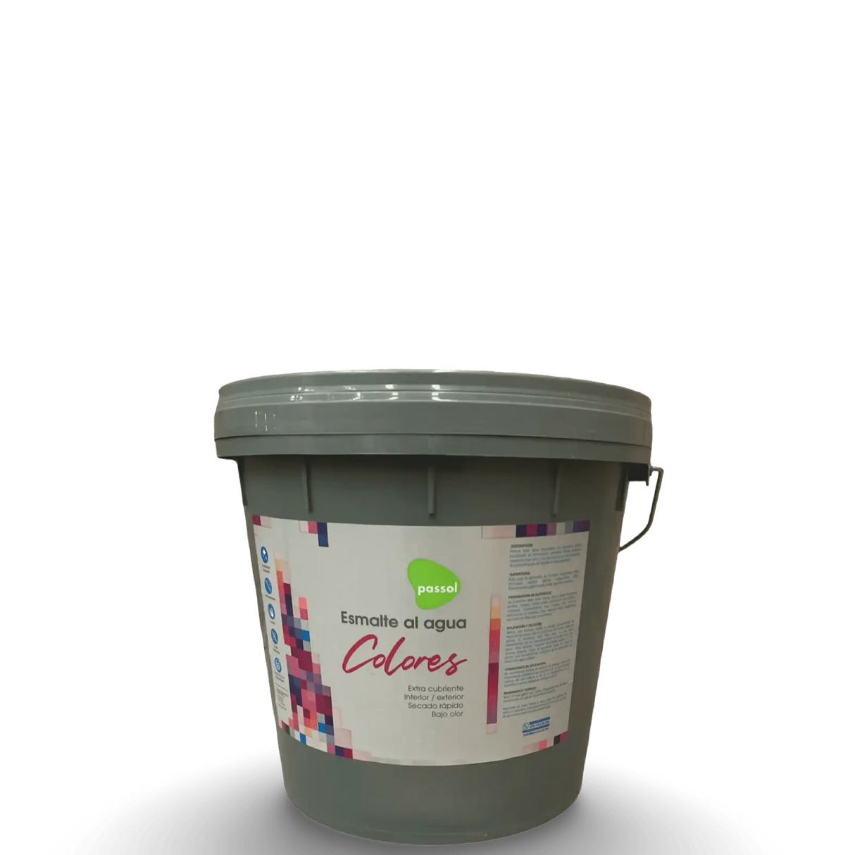 Esmalte al agua Deco Colores EmpacadosPersonalizado T1Tineta 4 GalonesPassol