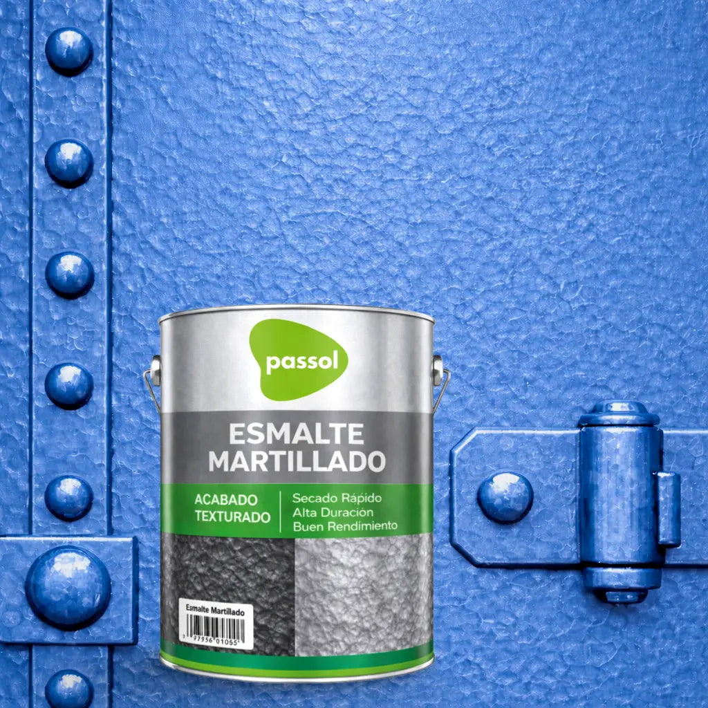 Esmalte efecto Martillado Brillante PassolAzul1 GalónPassol