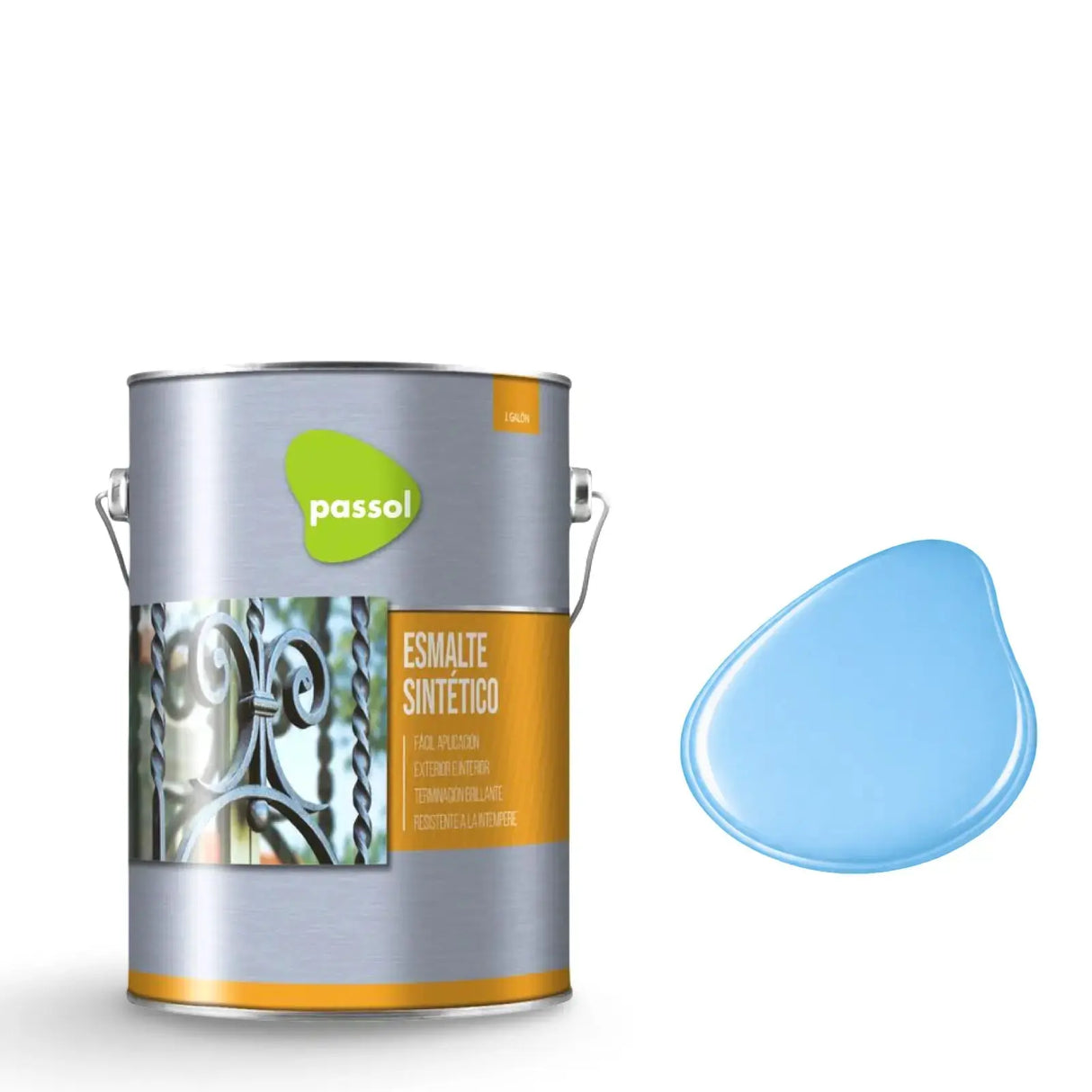 Esmalte Sintético 1 Galón PassolCeleste1 GalónPassol