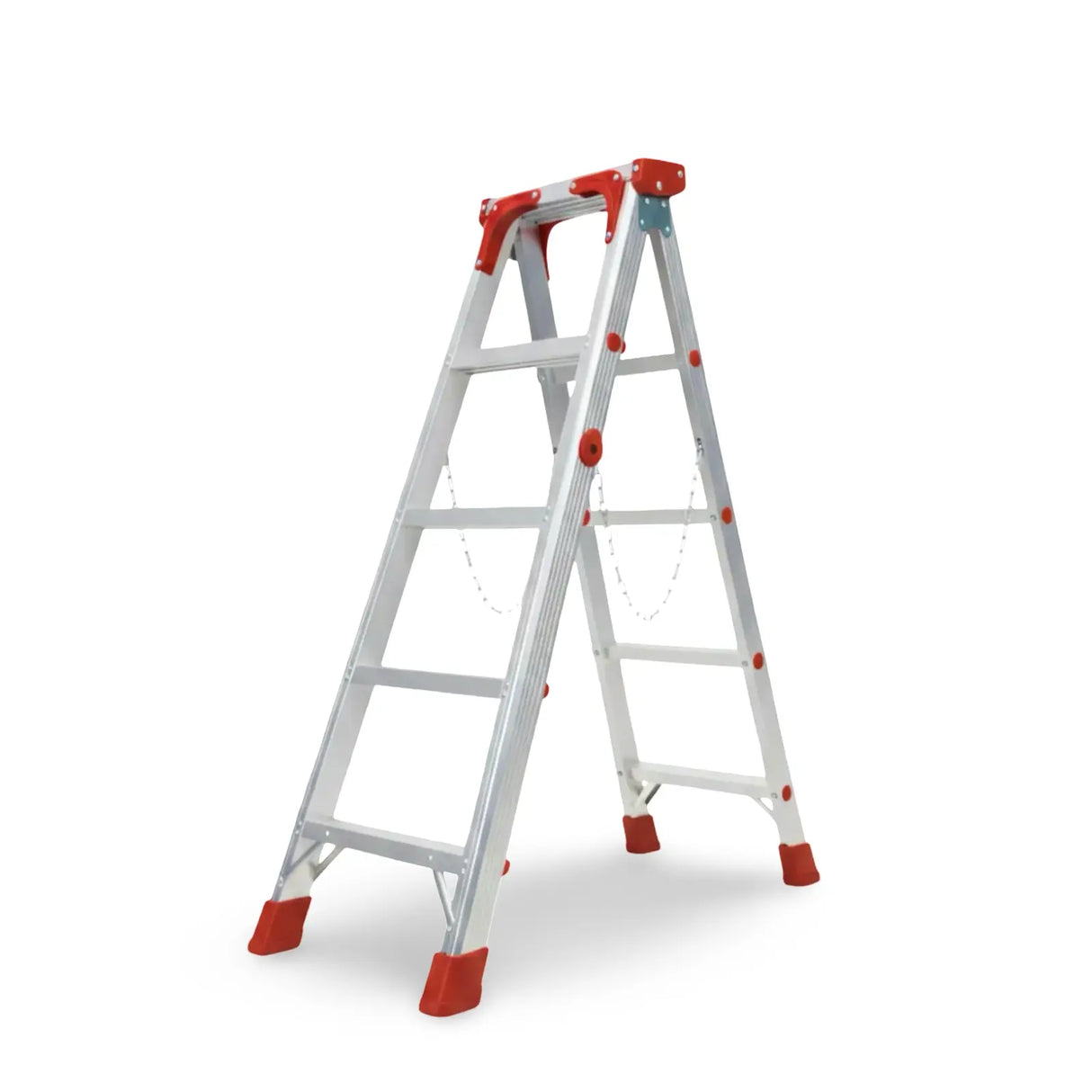 Escalera Aluminio 1.20 mts 4 Peldaños 150 kgsPassol