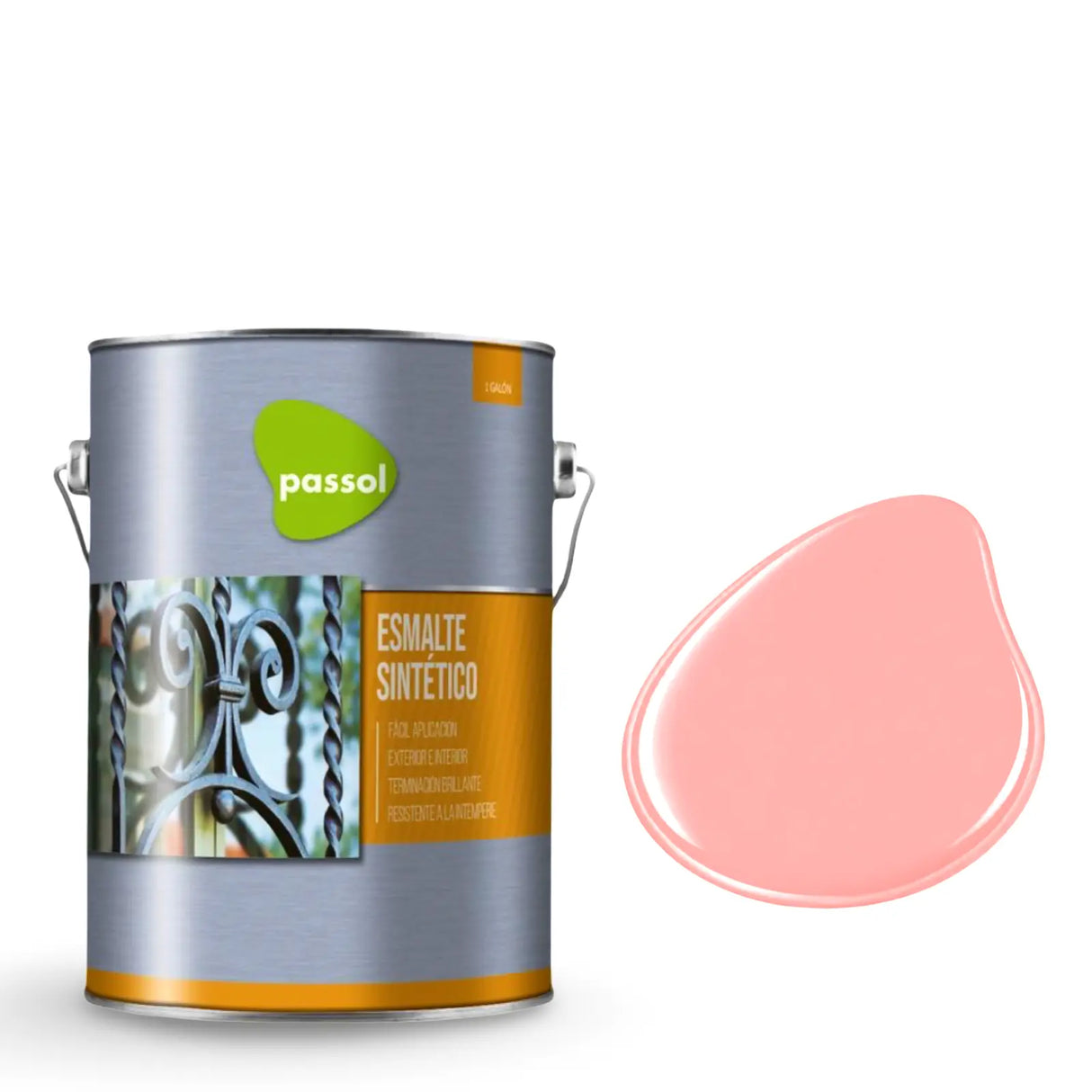 Esmalte Sintético 1 Galón PassolRosado1 GalónPassol