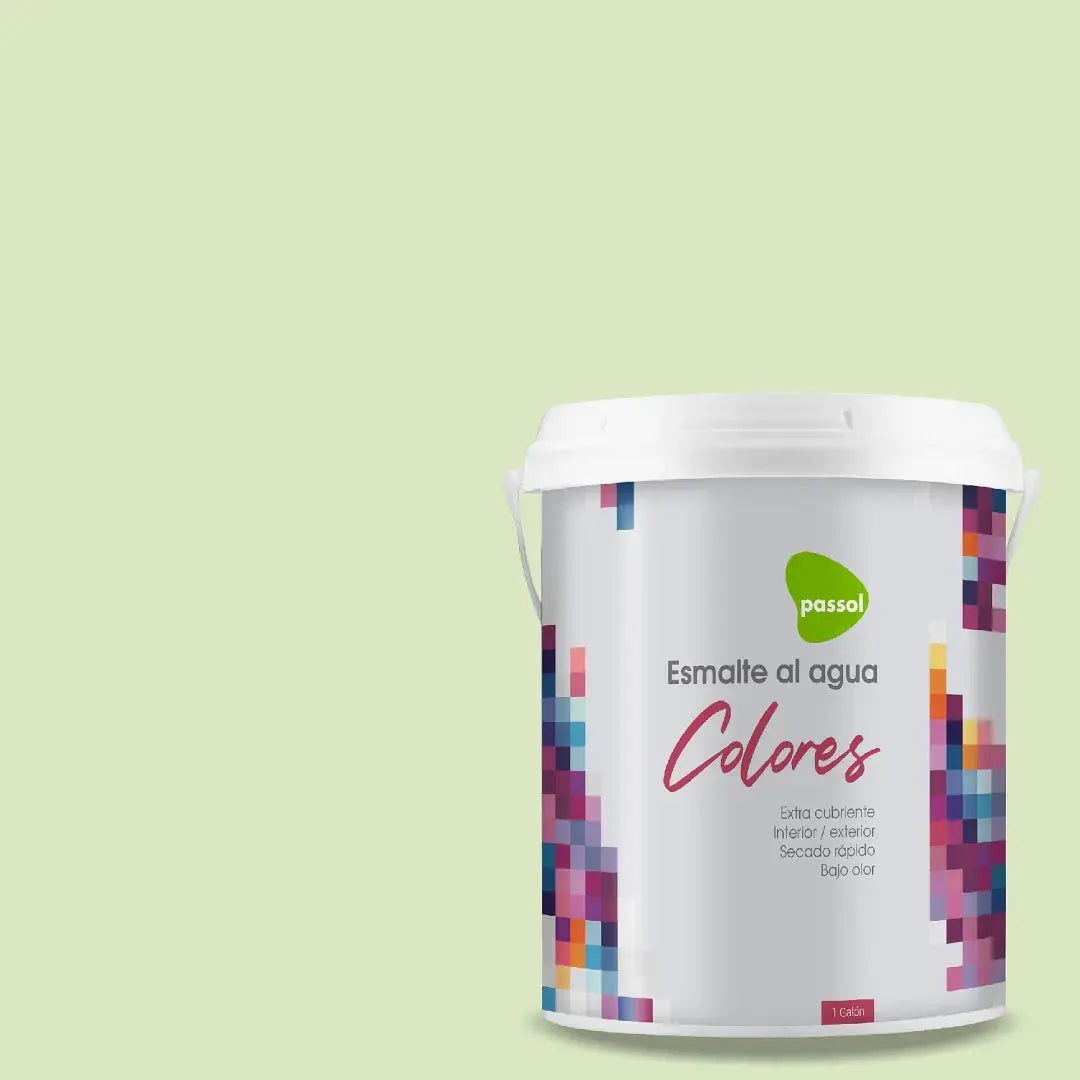 Esmalte al agua Deco Colores Empacados PASSOL
