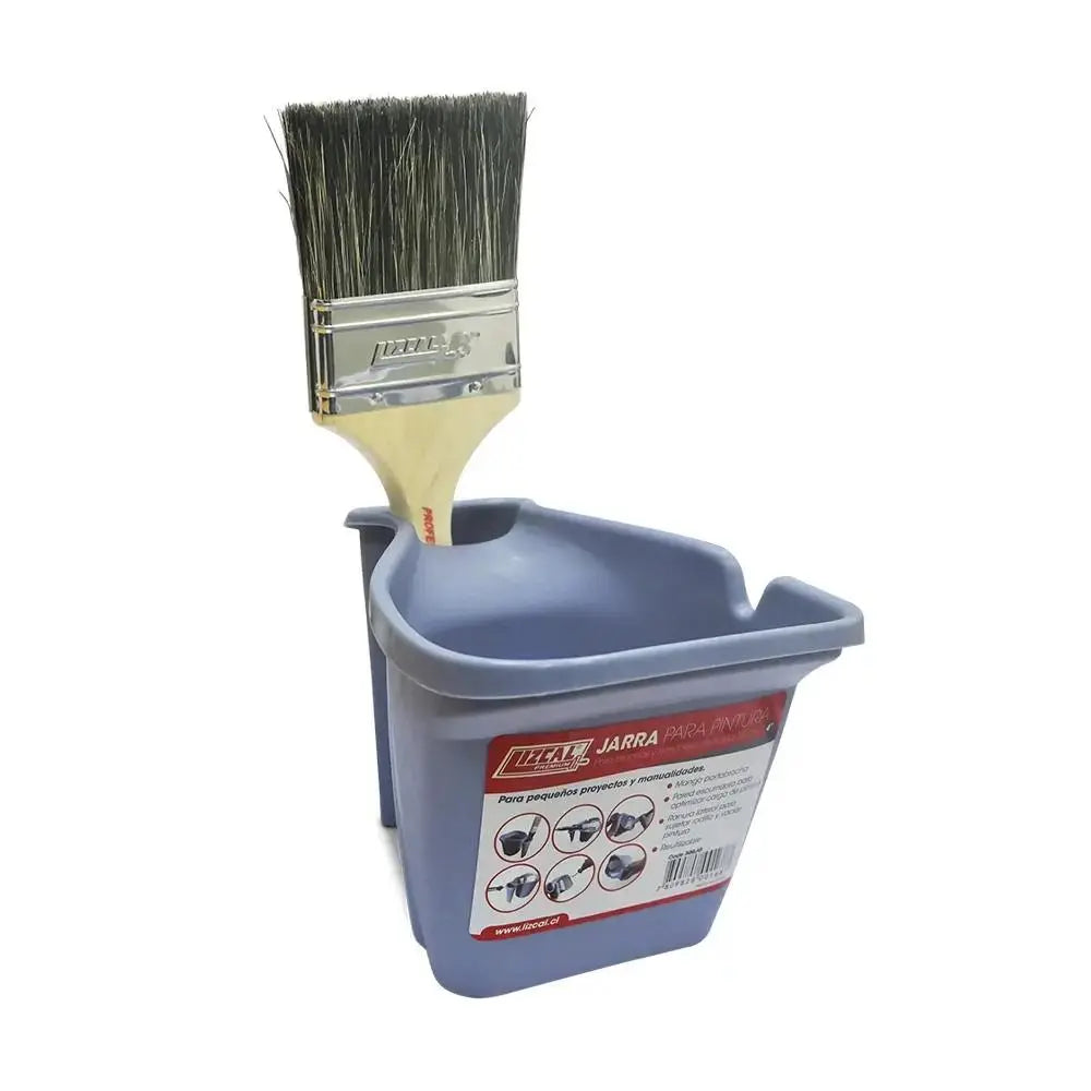 Jarra Porta Brocha Plastica LizcalPassol
