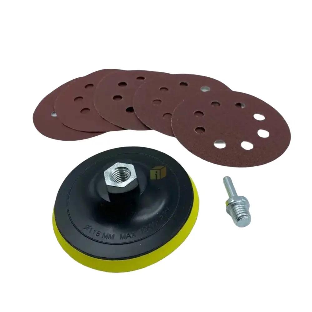 JUEGO DISCO DE LIJAS PARA PULIR MADERA 7PCS PASSOL