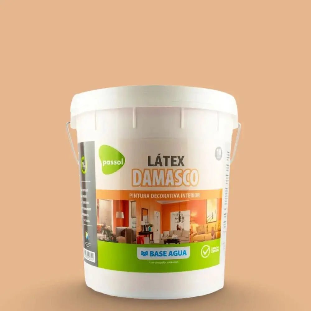 Látex Aplauso Balde 10lt ColoresDamascoBalde 10 ltsPassol
