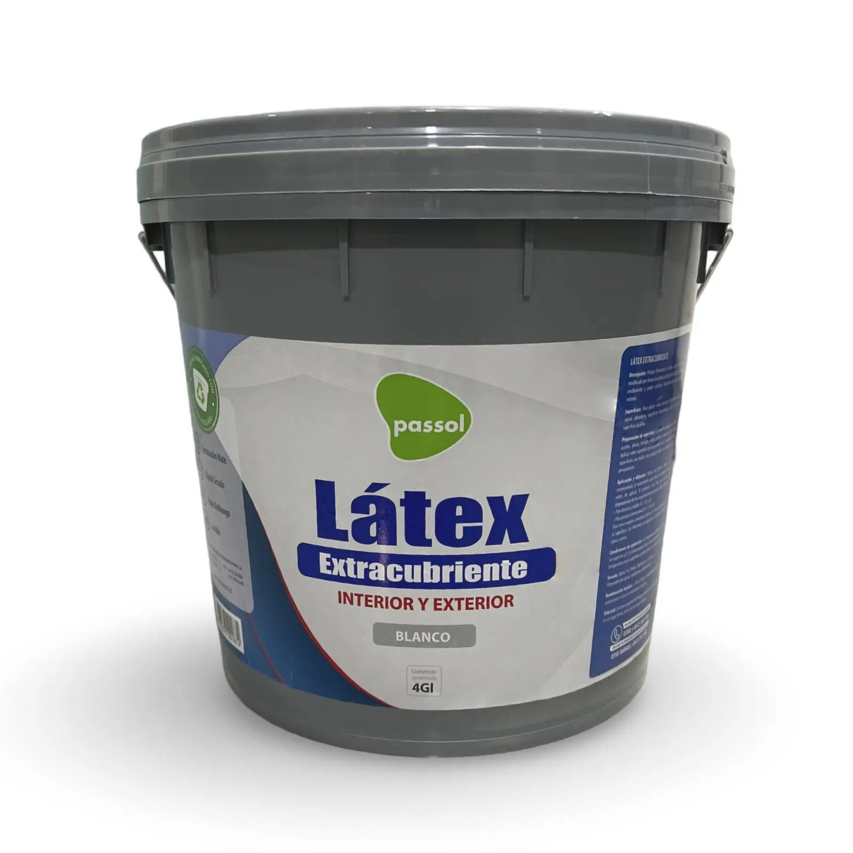 Látex Premium Extracubriente Blanco PASSOL