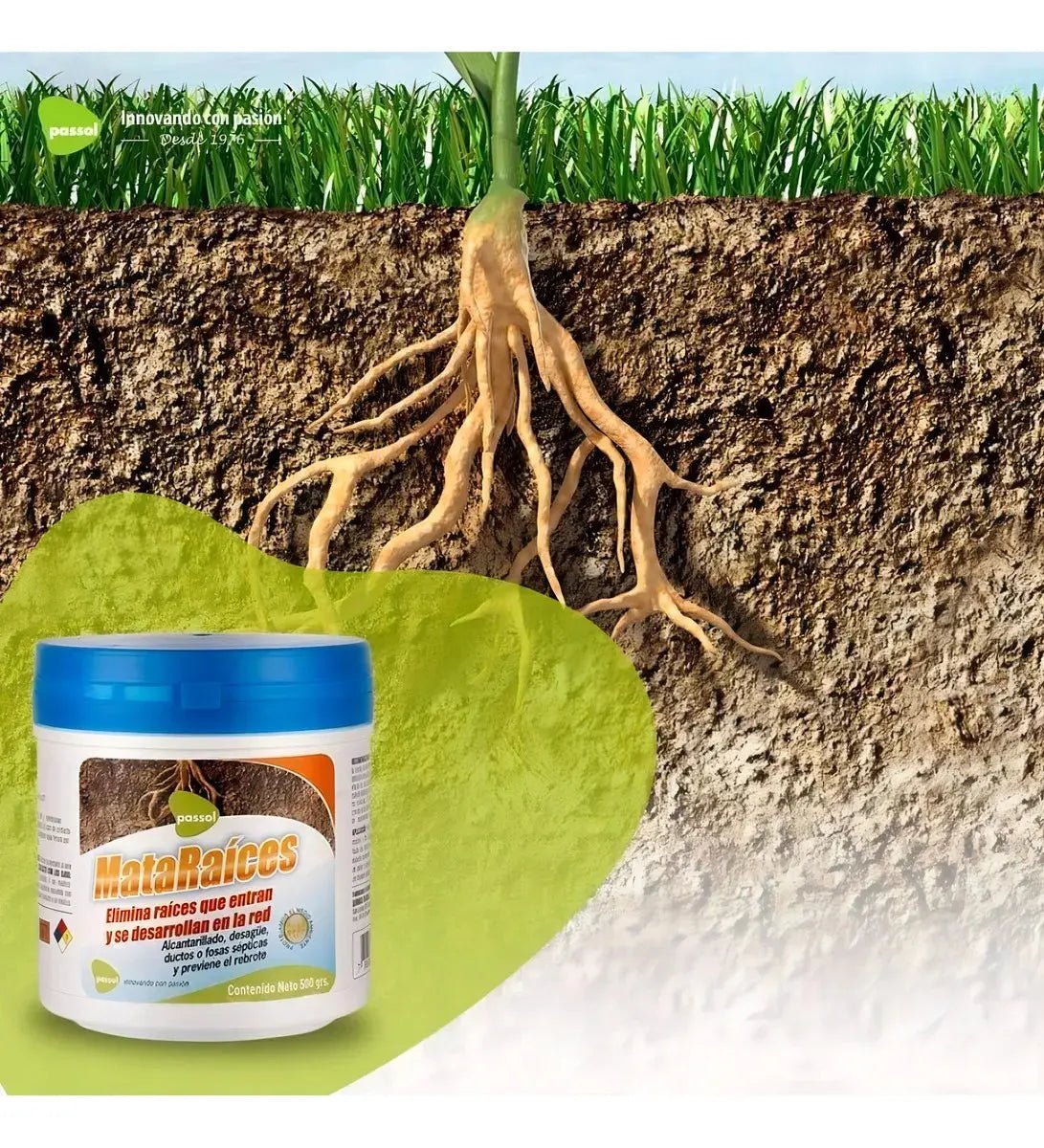 Bio Desblock Mata Raíces 500grPassol