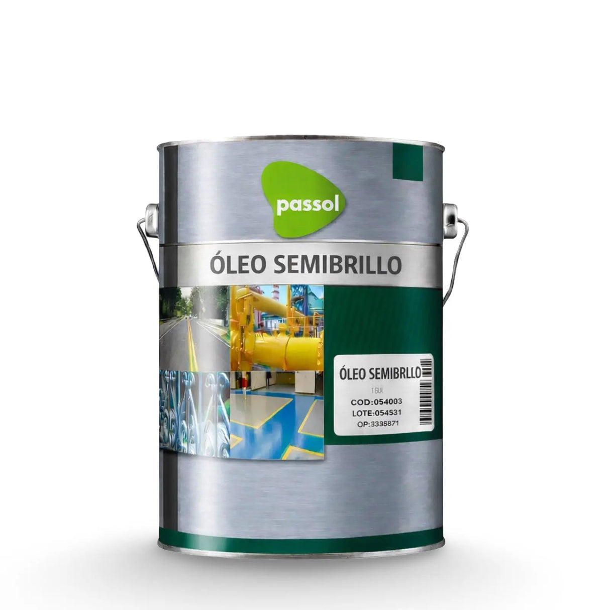 Oleo Semibrillo Blanco PassolBlanco1 GalónPassol