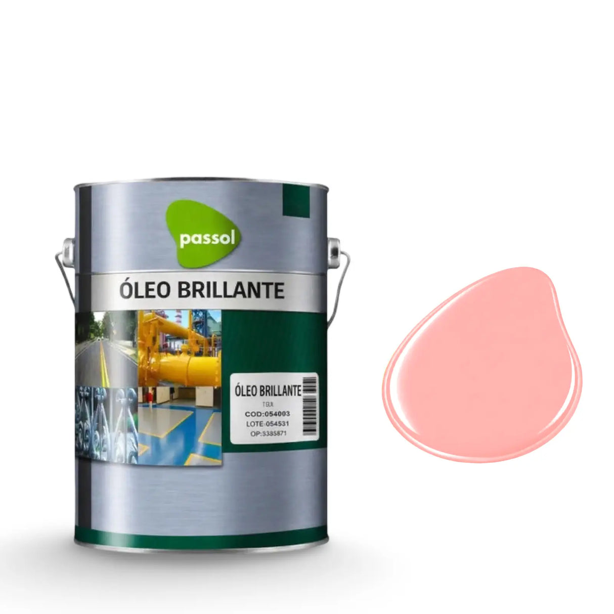 Oleo Brillante PassolRosado1 GalónPassol