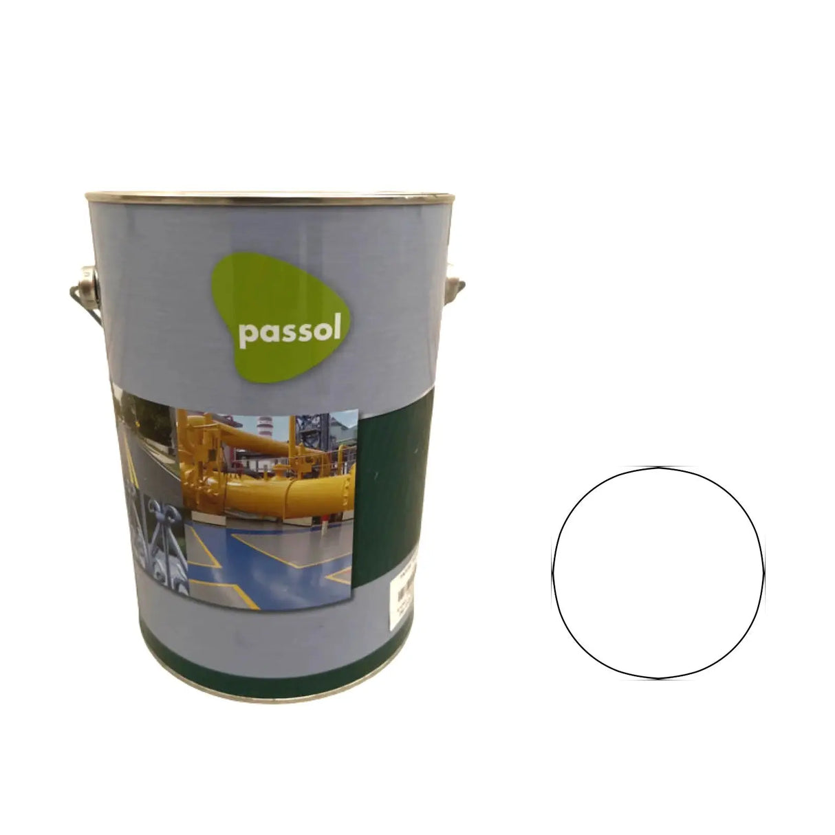 Pintura Alto Trafico Blanca Galón Passol