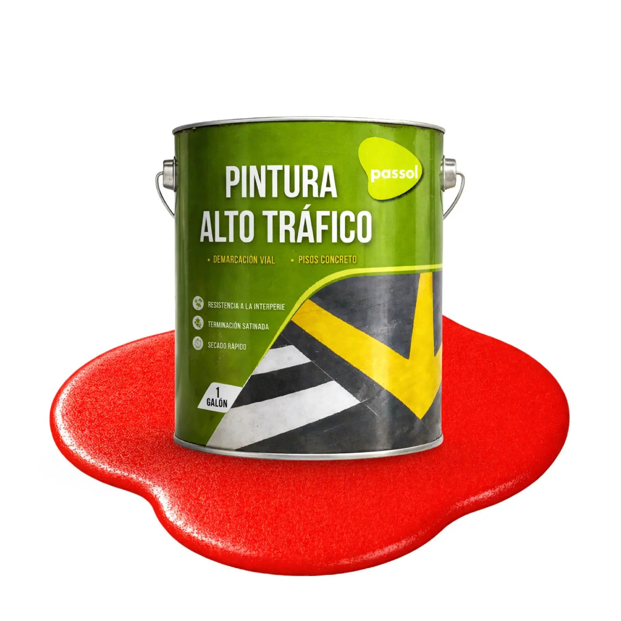 Pintura Alto Trafico Contraste