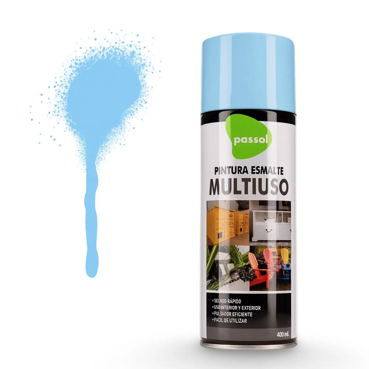 Pintura Spray secado rápido 400 ml Passol PASSOL
