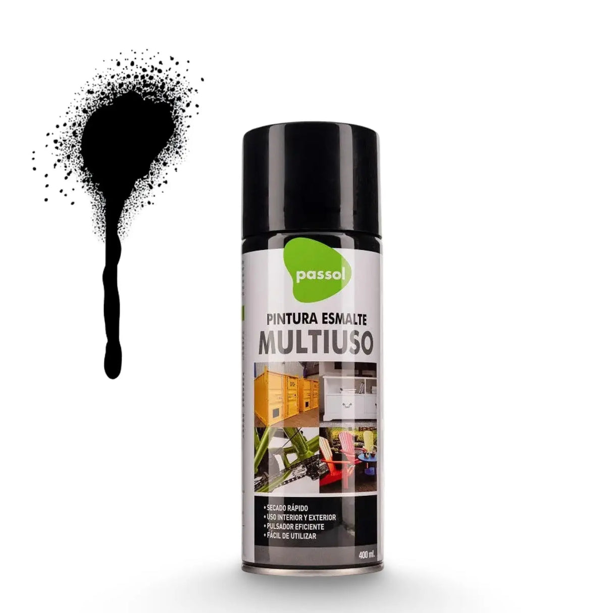 Pintura Spray secado rápido 400 ml Passol PASSOL