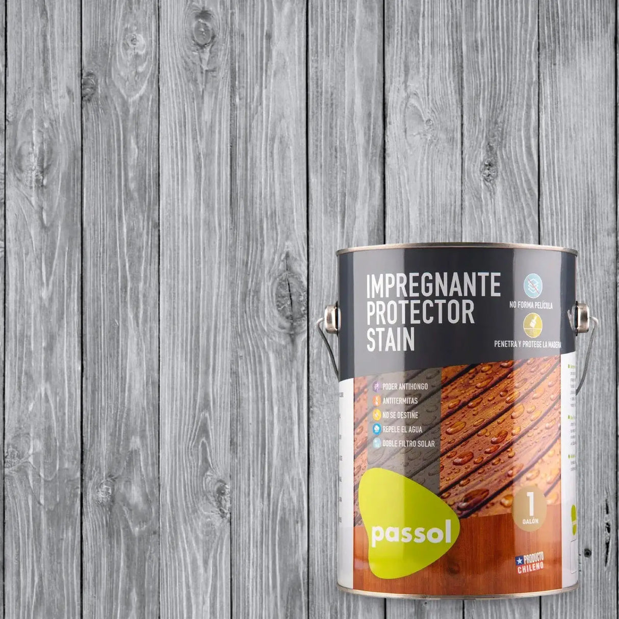 Stain Impregnante para Maderas Passol PASSOL