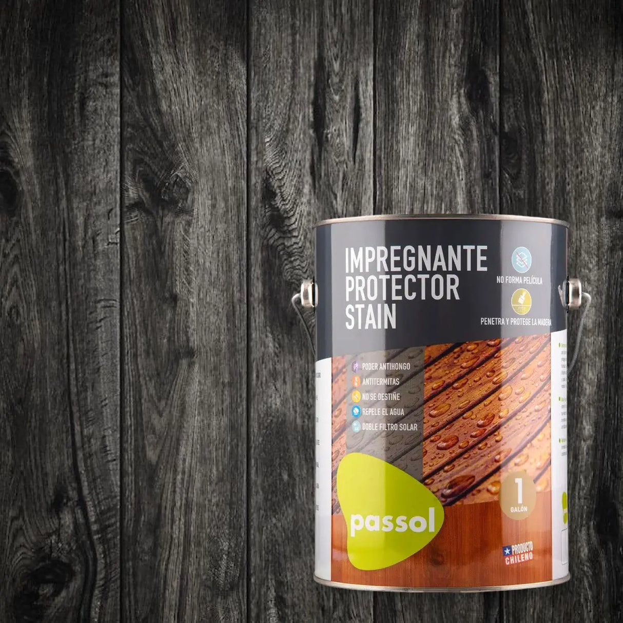 Stain Impregnante para Maderas Passol PASSOL