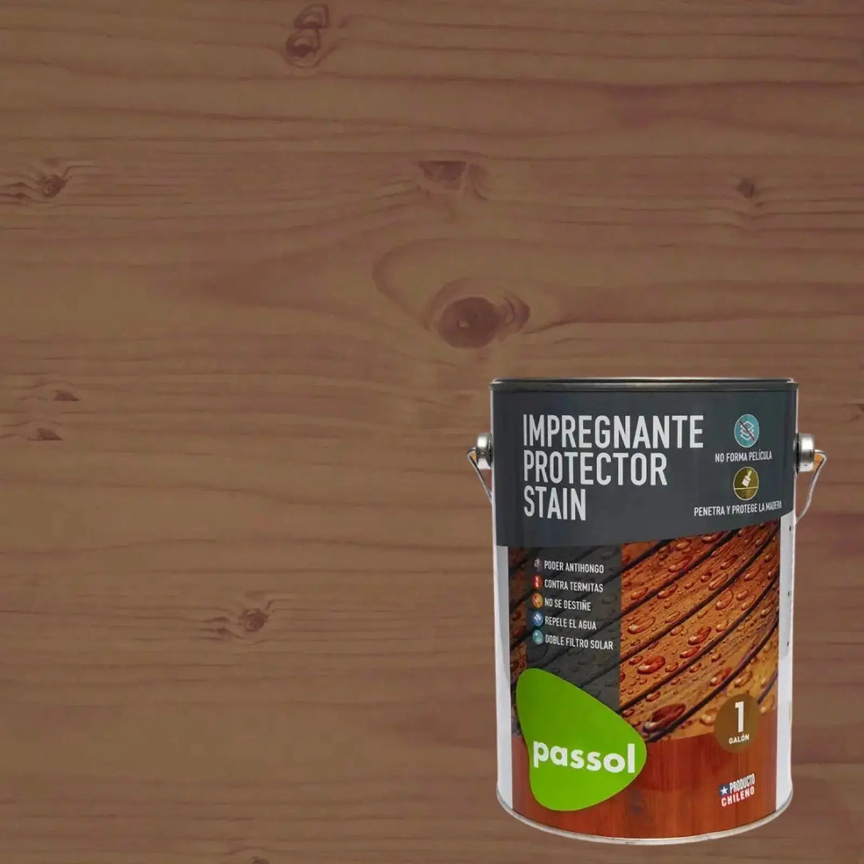 Stain impregnante para maderas Passol PASSOL