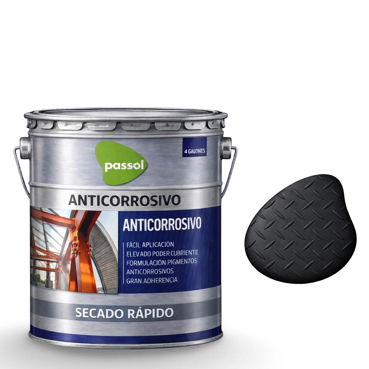 Antióxido / Anticorrosivo Alquídico Secado Rápido Passol Passol