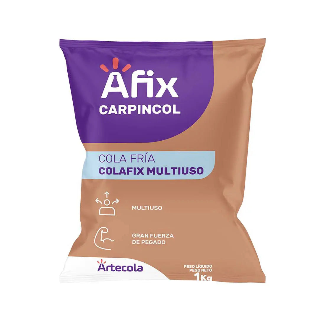 Cola Fría Colafix Multiuso Bolsa 1kg Afix GENÉRICA