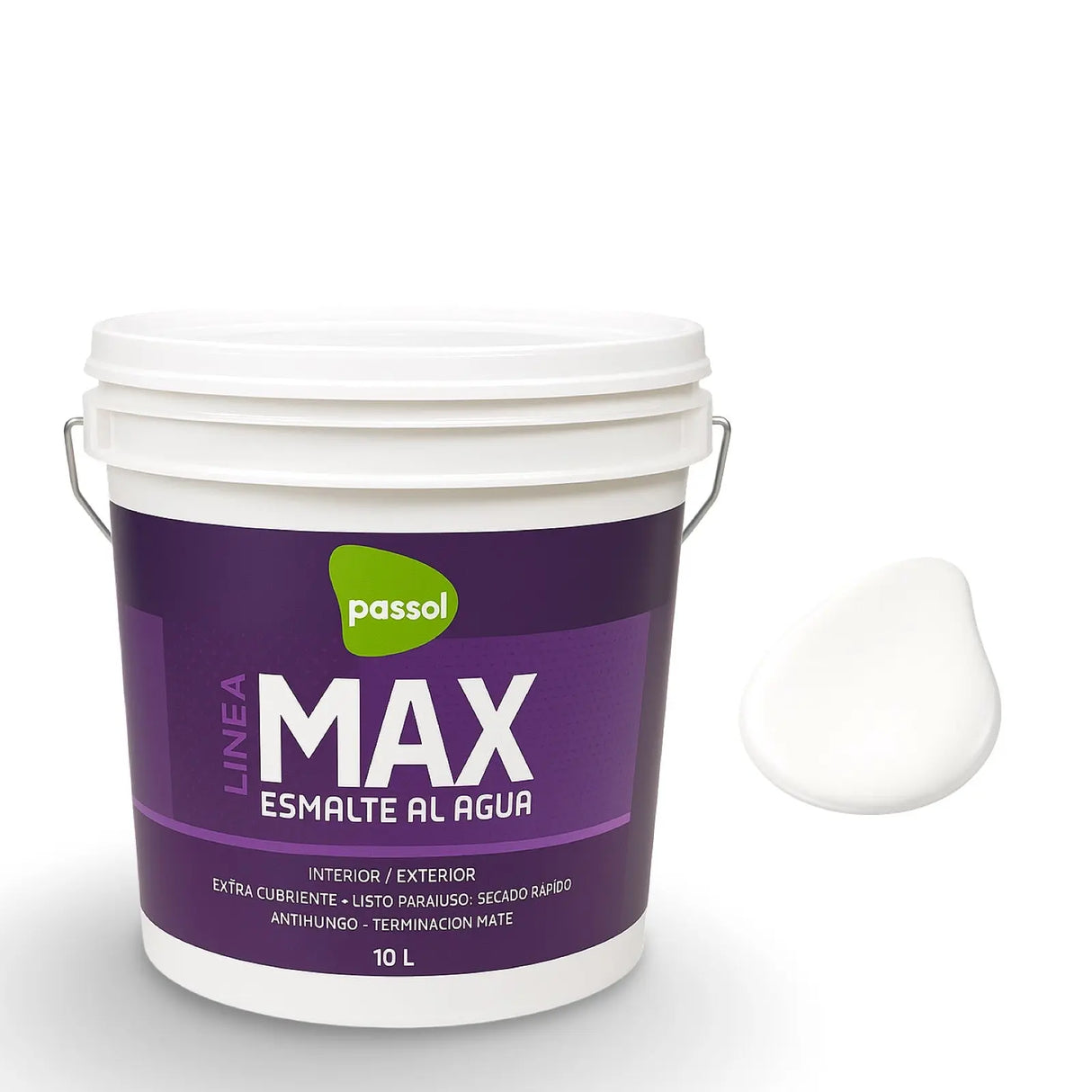 Esmalte al Agua Max Blanco Passol Passol