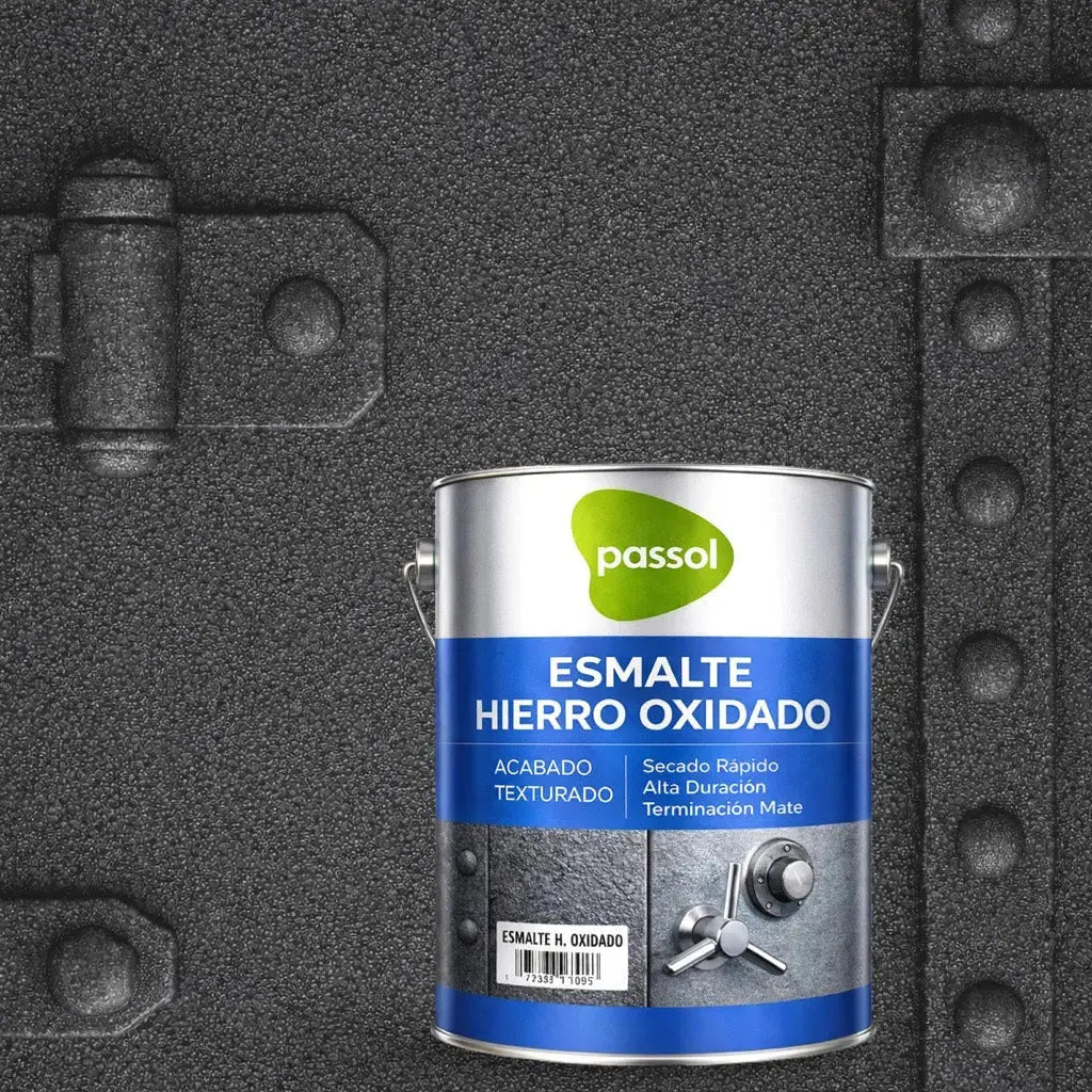 Esmalte Sintetico Hierro Oxidado 1 GalónNegroPassol