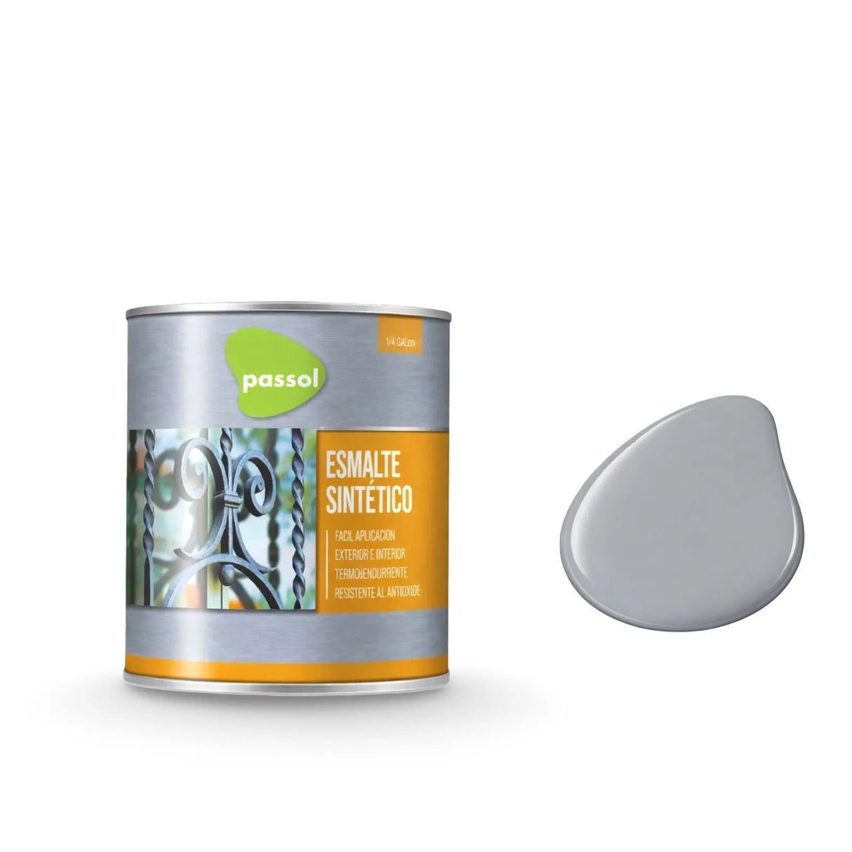 Esmalte Sintético 1/4 Galón Passol PASSOL