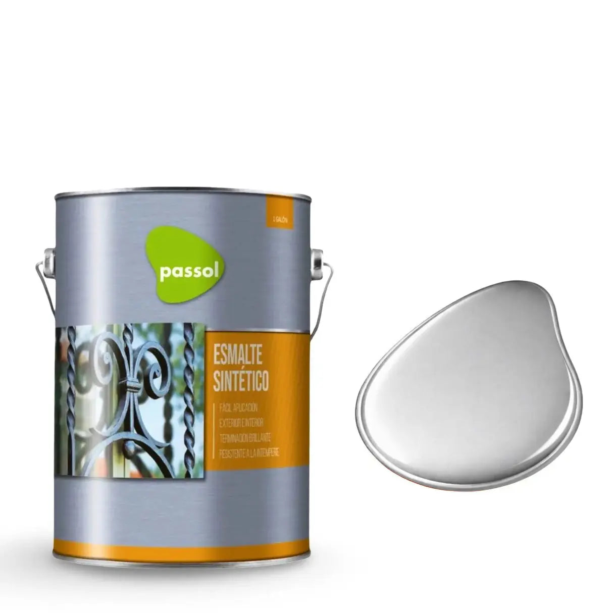Esmalte Sintético 1 Galón PassolAluminio1 GalónPassol