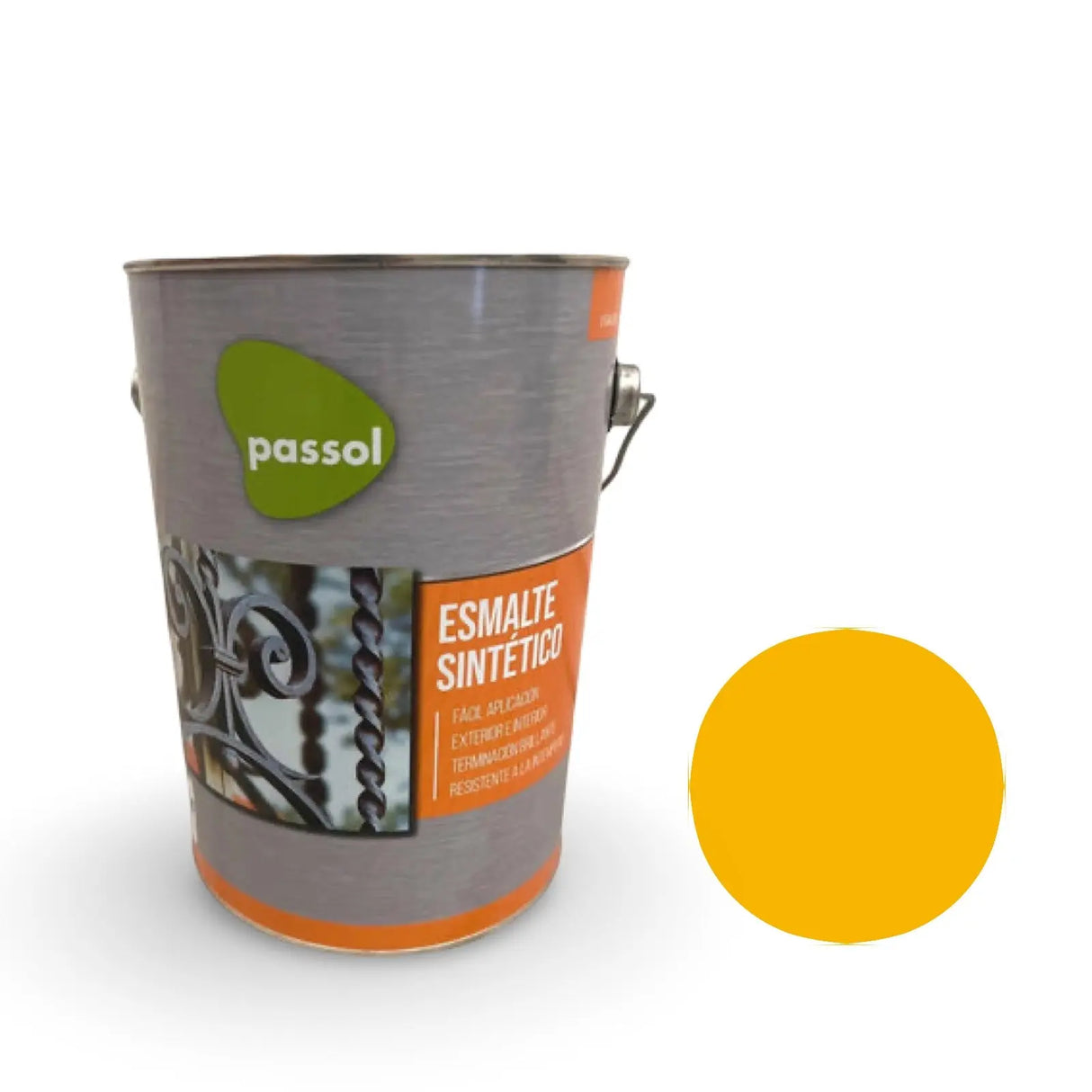 esmalte sintetico amarillo passol