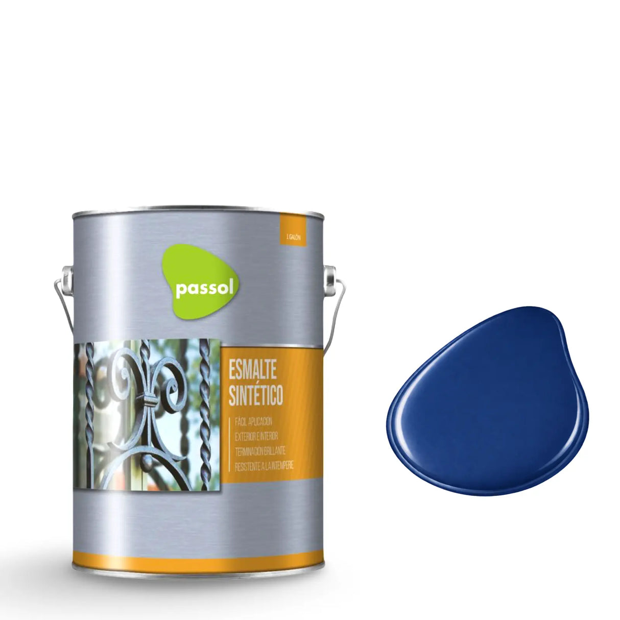 Esmalte Sintético 1 Galón PassolAzul Oscuro1 GalónPassol
