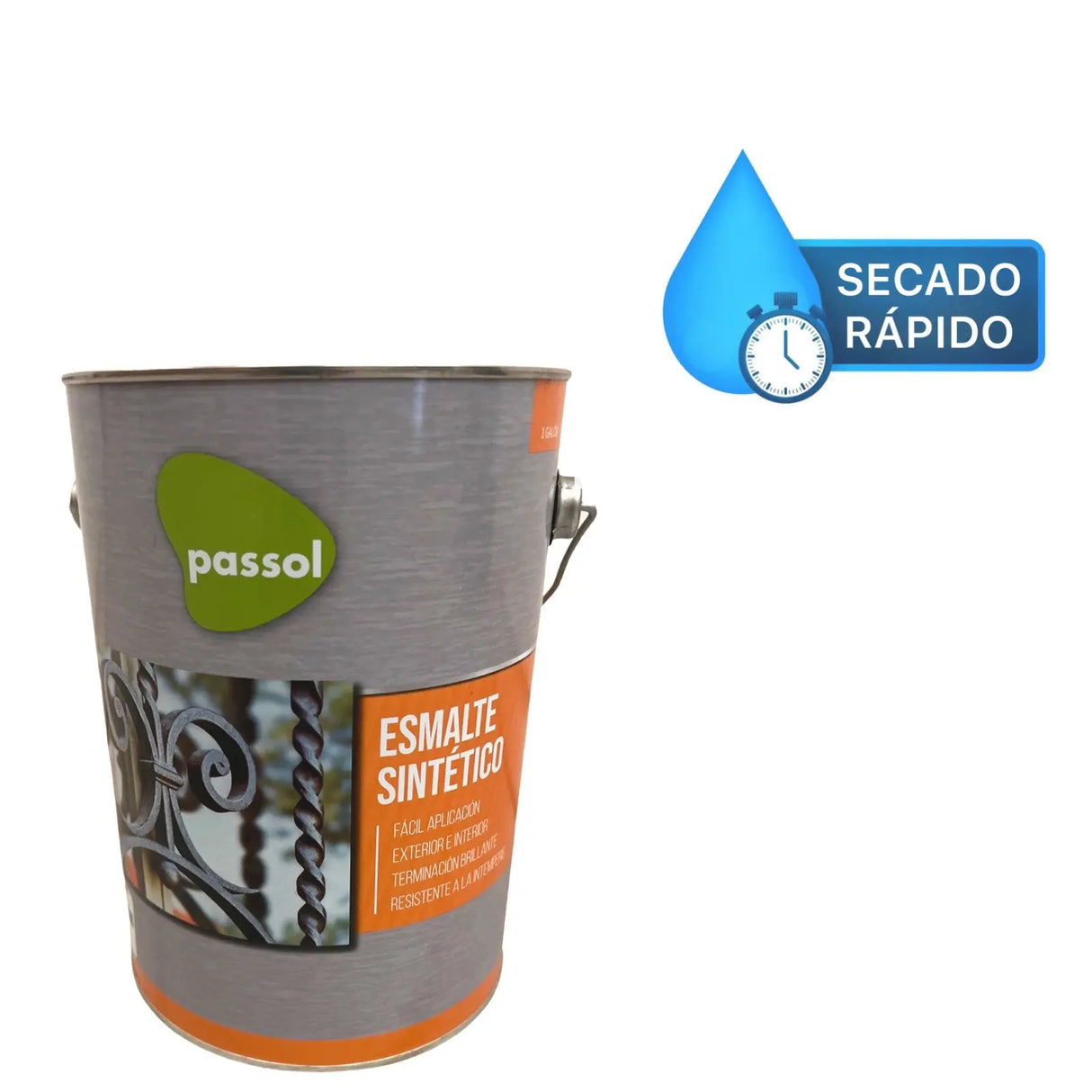 Esmalte Sintético Secado Rápido 1 Galón Passol Passol