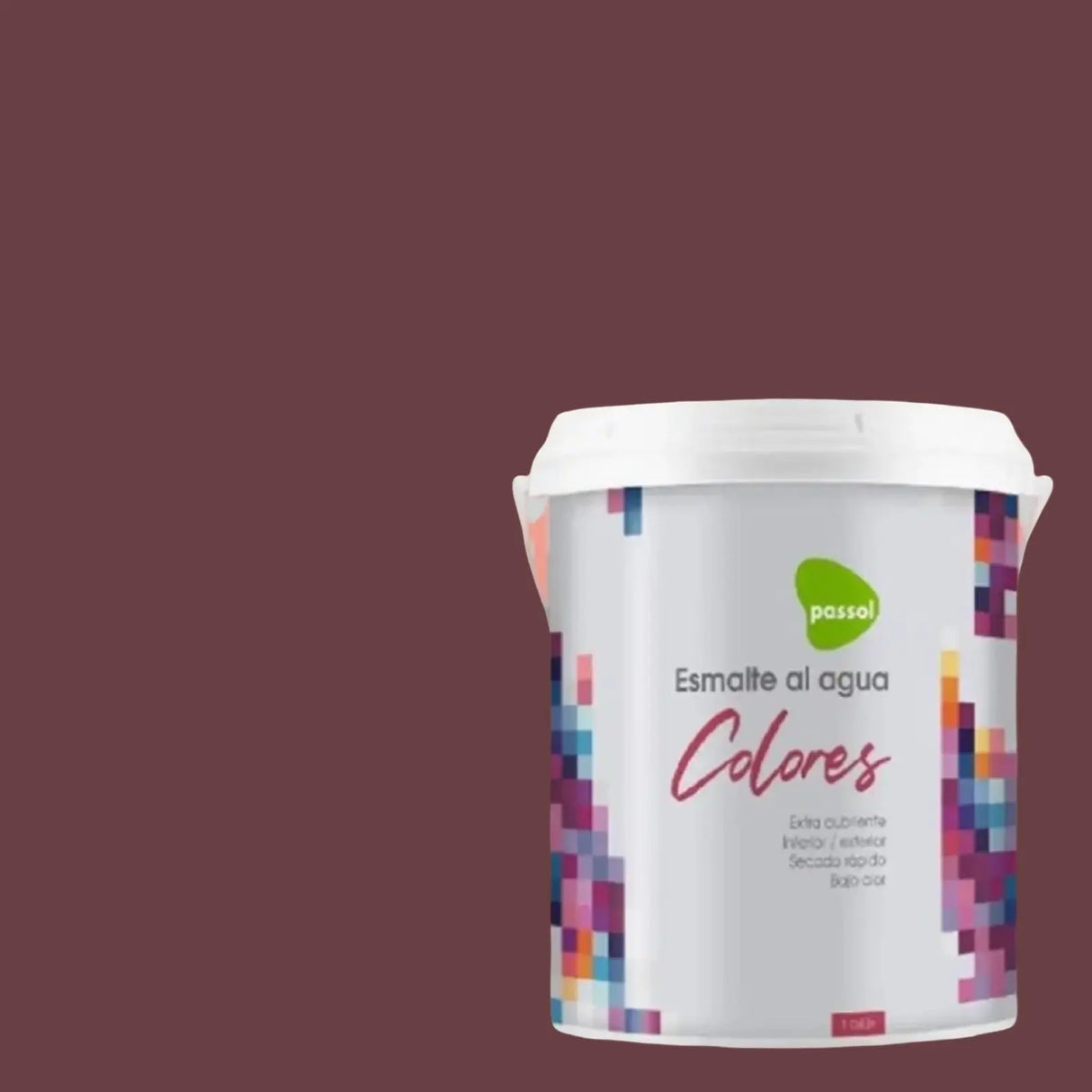 Esmalte al agua colores Berry Crushed PASSOL