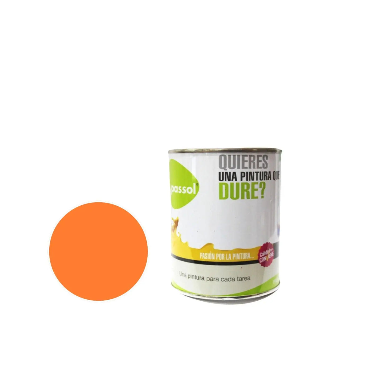 Esmalte Sintético 1/4 Galón Passol PASSOL