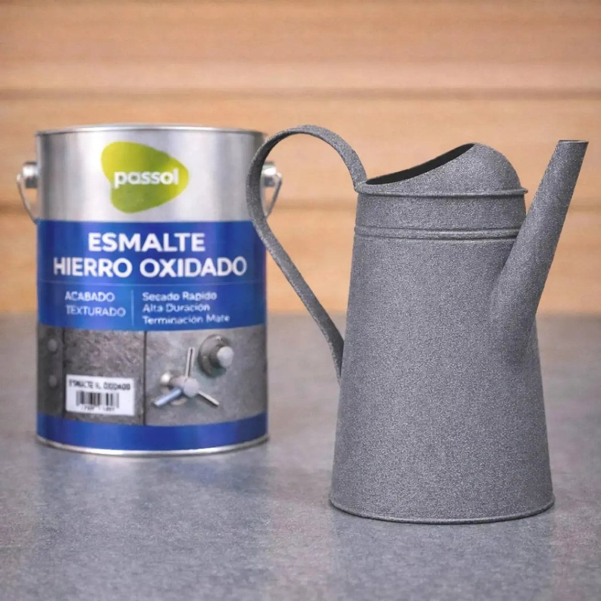 Esmalte Sintetico Hierro Oxidado 1 GalónGrisPassol