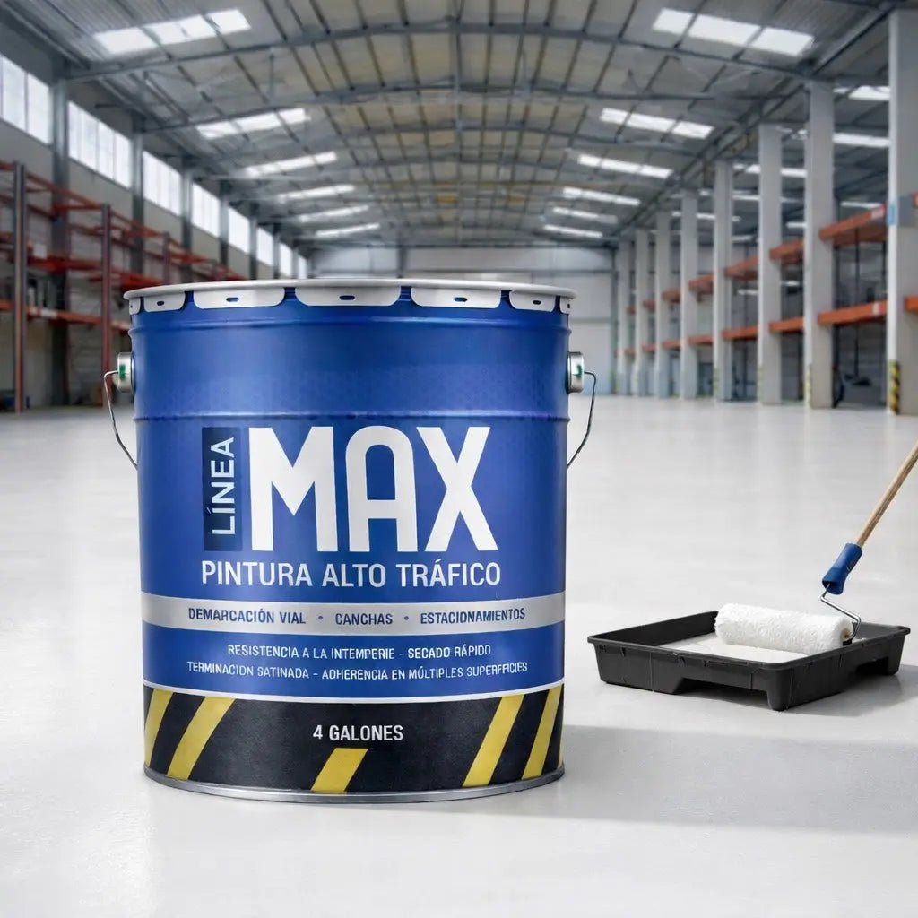 Pintura Alto Trafico Pisos MaxBlancoTineta 4glPassol