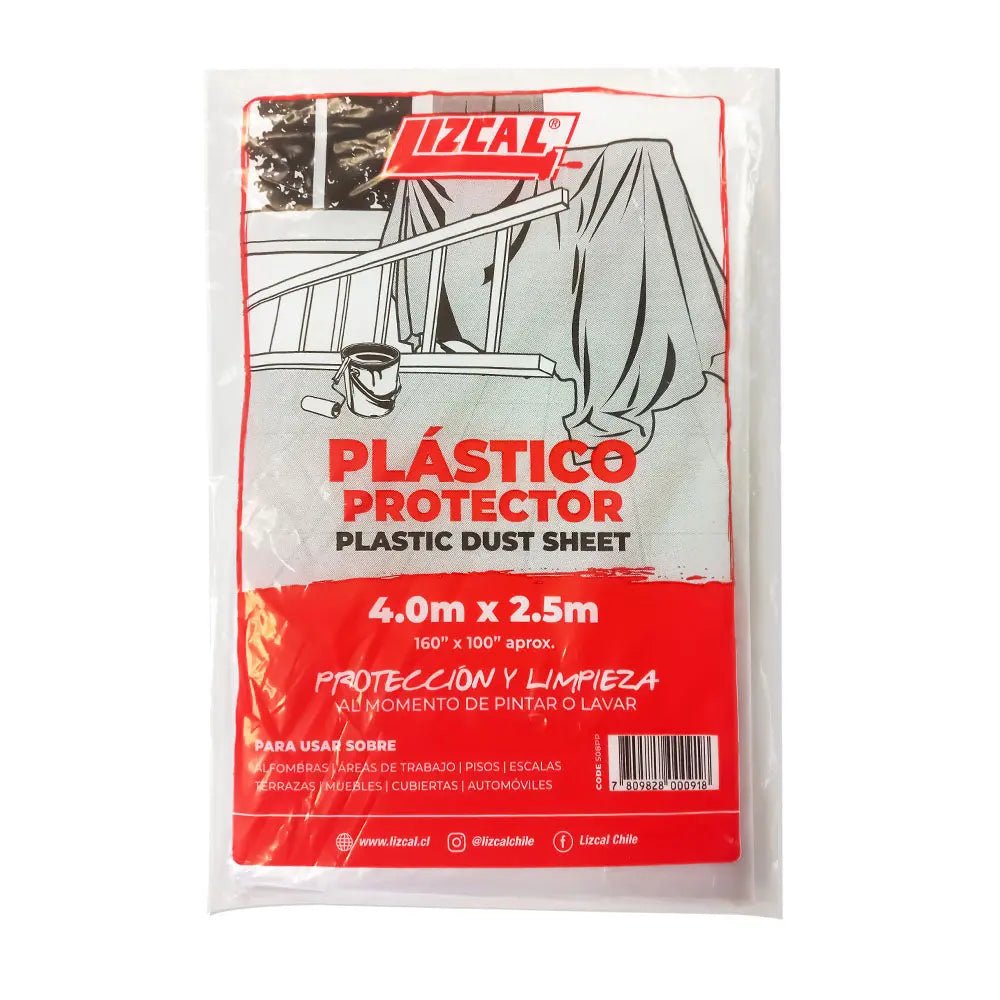 PLASTICO PROTECTOR PINTURA LIZCAL10m2Passol