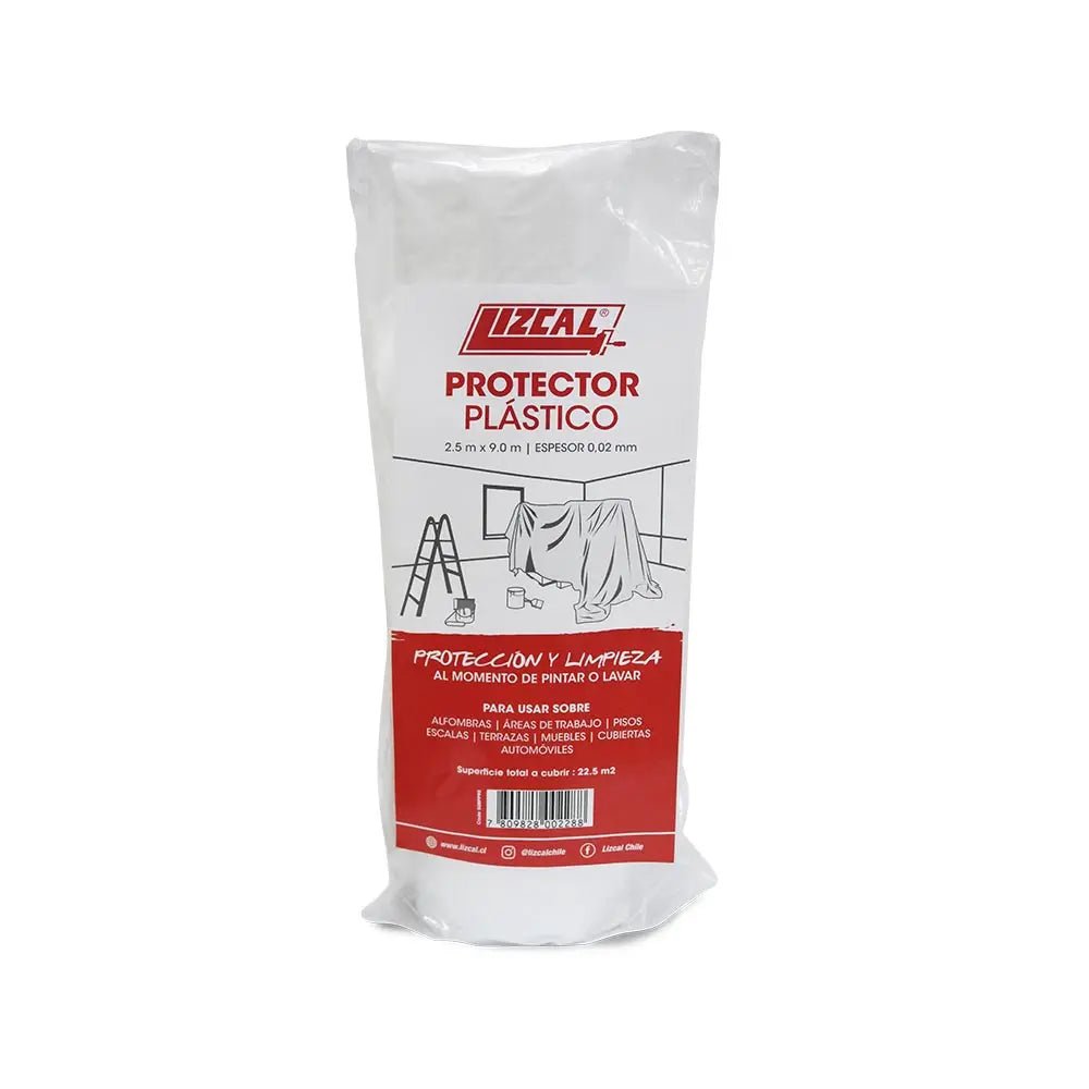 ROLLO PROTECTOR PINTURA PLASTICO LIZCAL22.5m2Passol