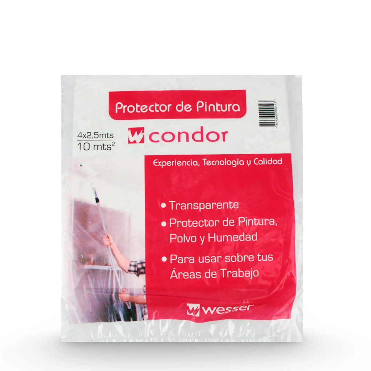 Plastico Protector de Pintura Condor Passol