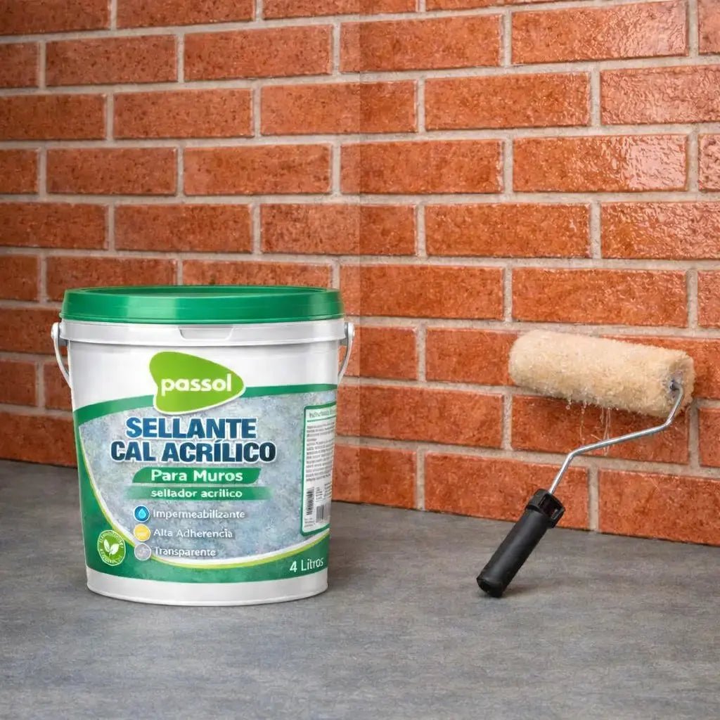Sellante Cal Acrilico PassolTineta 4 GalonesPassol