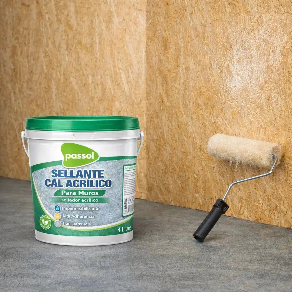 Sellante Cal Acrilico PassolTineta 4 GalonesPassol