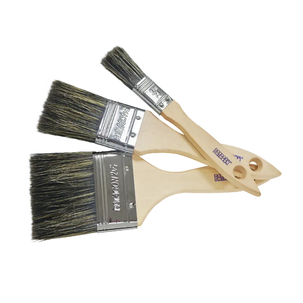 SET DE BROCHAS 3/4" - 1 1/2" - 2 1/2" PATAGOM Passol