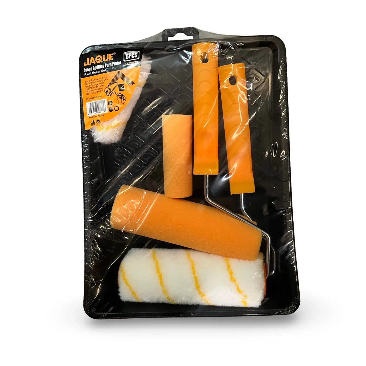 SET DE RODILLOS + BANDEJA 6PCS PASSOL