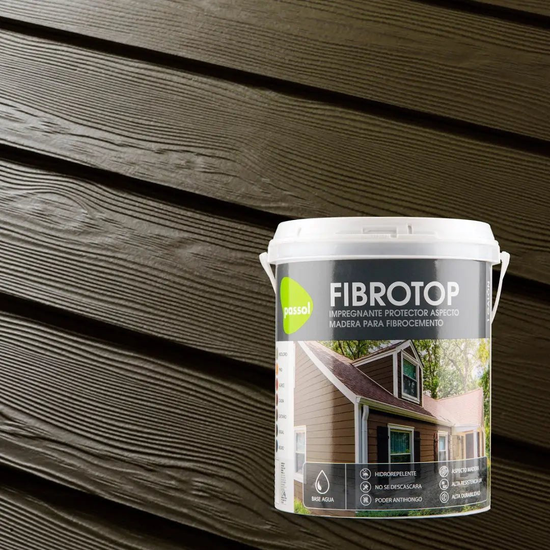 Fibrotop Impregnante Fibrocemento Galón PassolNogal1 GalónPassol
