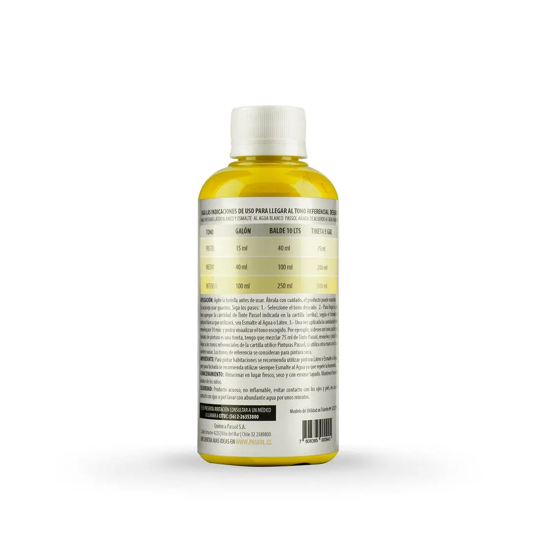 Tinte base agua 250 ml PASSOL