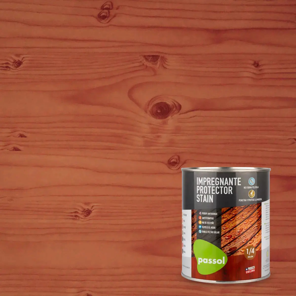 Stain impregnante para maderas PASSOL