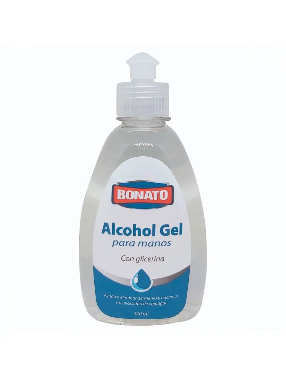 Alcohol Gel BonatoBotella 340ml.Passol