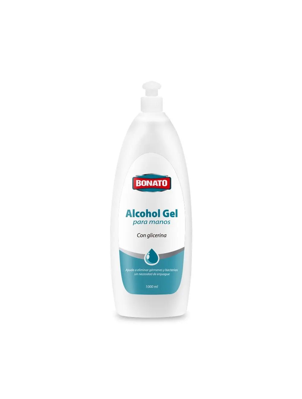 Alcohol Gel BonatoBotella 1 lt.Passol