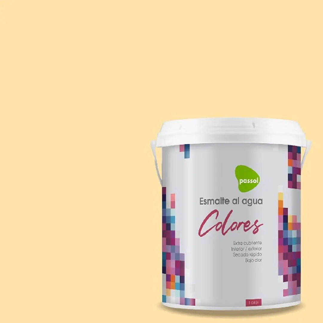 Esmalte al agua colores Buttercup Mist PASSOL