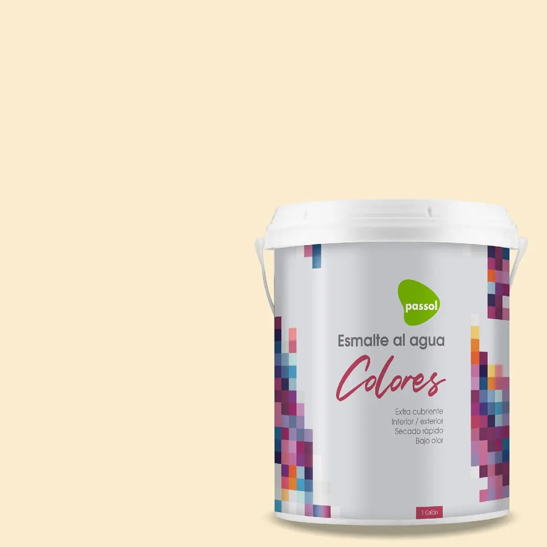 Esmalte al agua colores Navajo White PASSOL