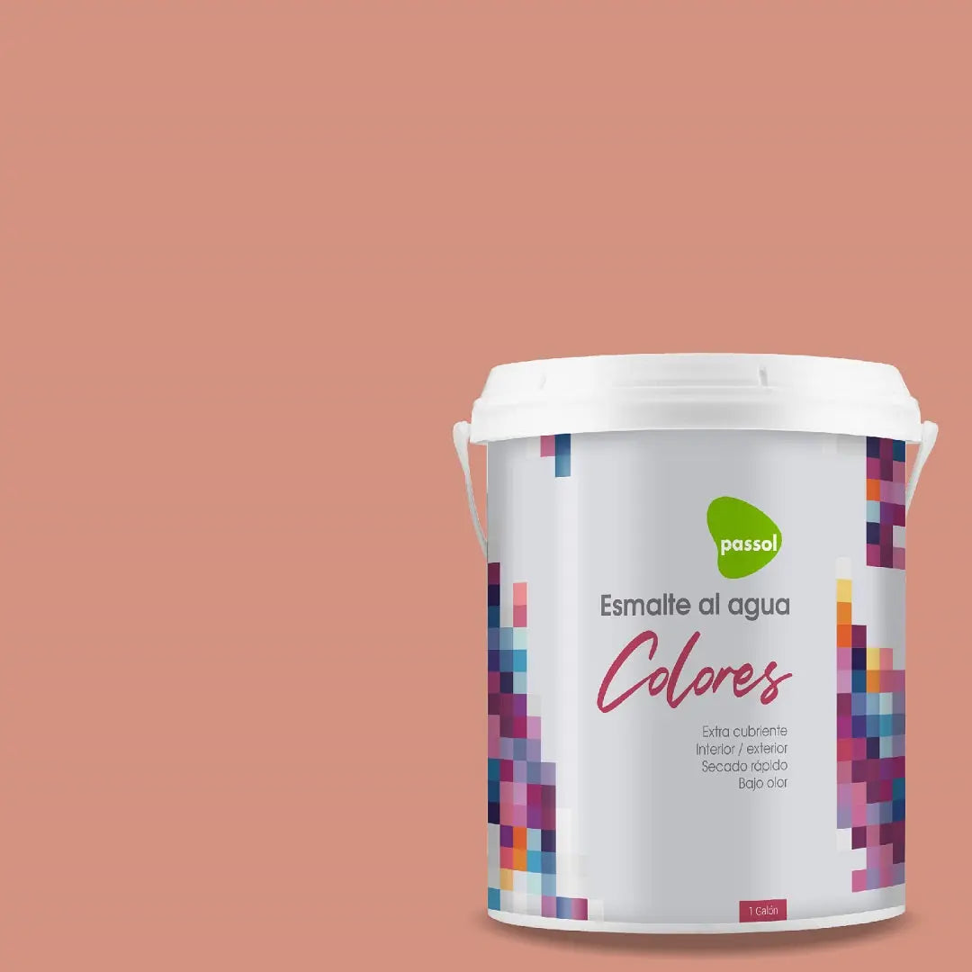 Esmalte al agua colores Panama Rose PASSOL