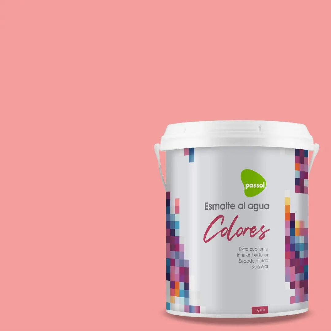 Esmalte al agua colores Shrimp PASSOL